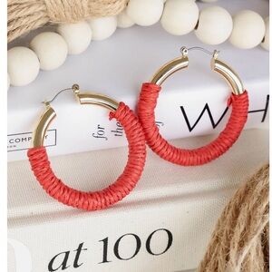 Terracotta Rope hoops 
NWT
